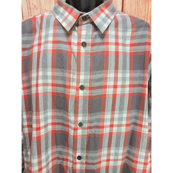 Untuckit Mens Plaid Long Sleeve Button-Up Shirt 3XL - Picture 3 of 6